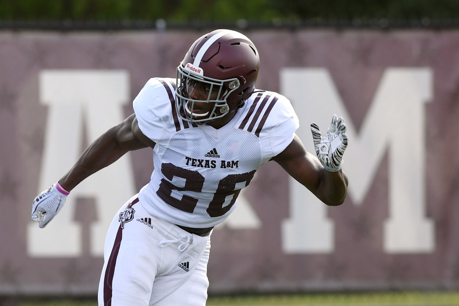 Aggie football practice